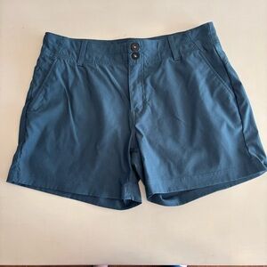 prAna Women's Alana Short  Deep Stellar 5" inseam sz 14